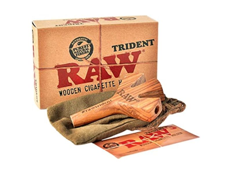 RAW Trident Barrel Holders Wooden